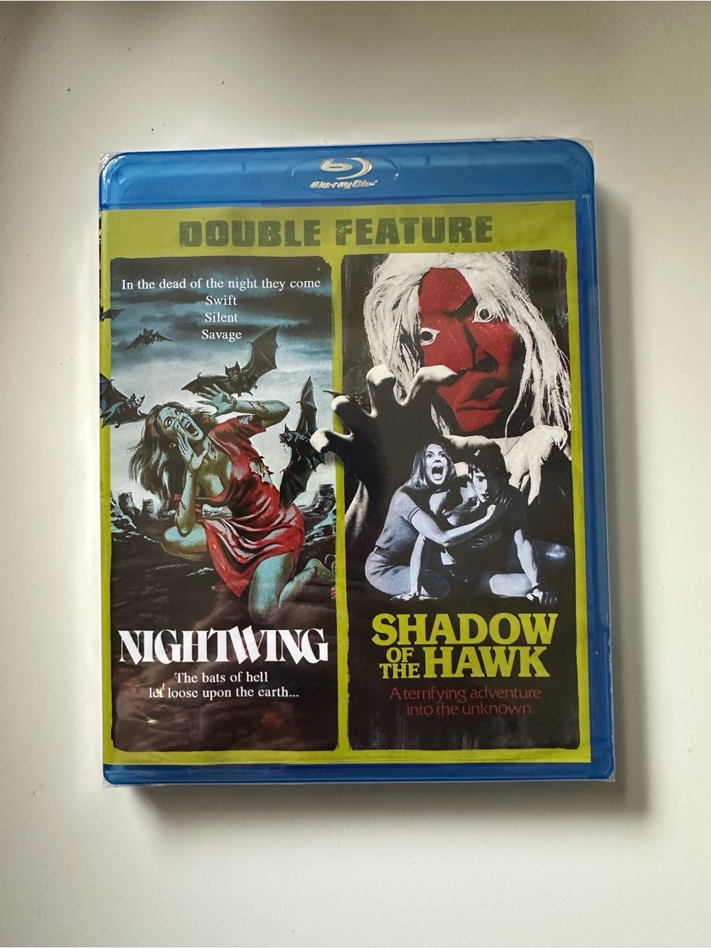 Nightwing Shadow of the Hawk (Blu-ray, 1979, 1976) Double Feature NEW